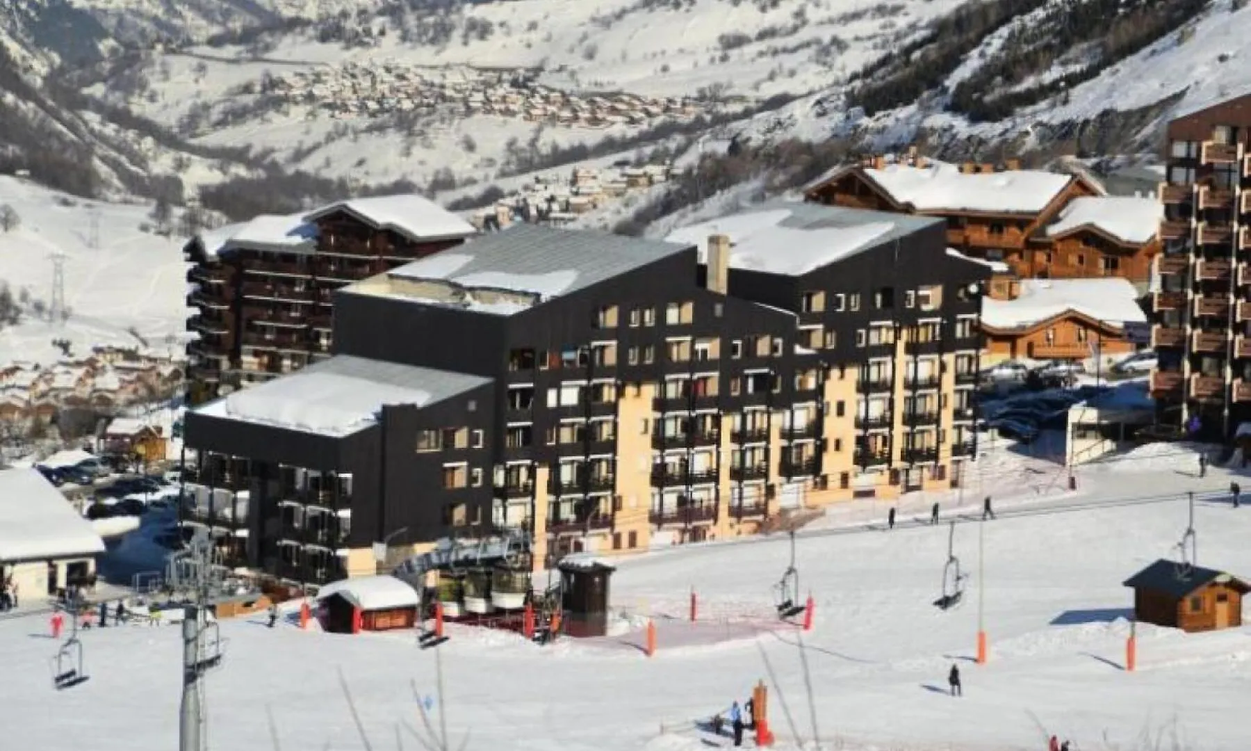 Residence Villaret - Studio Cabine Pour 4 Personnes Vue Sur Les Pistes Mae-5414 Saint-Martin-de-Belleville 0*,  Francja